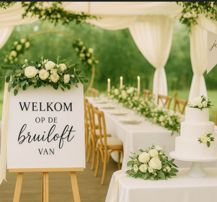 wedingdecobordlint