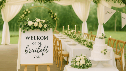 wedingdecobordlint